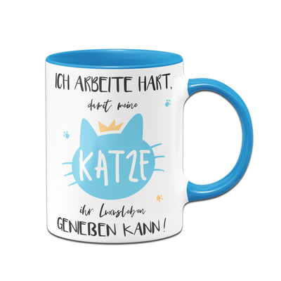 Bild: Tasse - Katze Luxusleben Geschenkidee