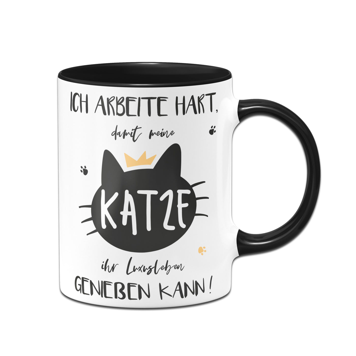 Bild: Tasse - Katze Luxusleben Geschenkidee