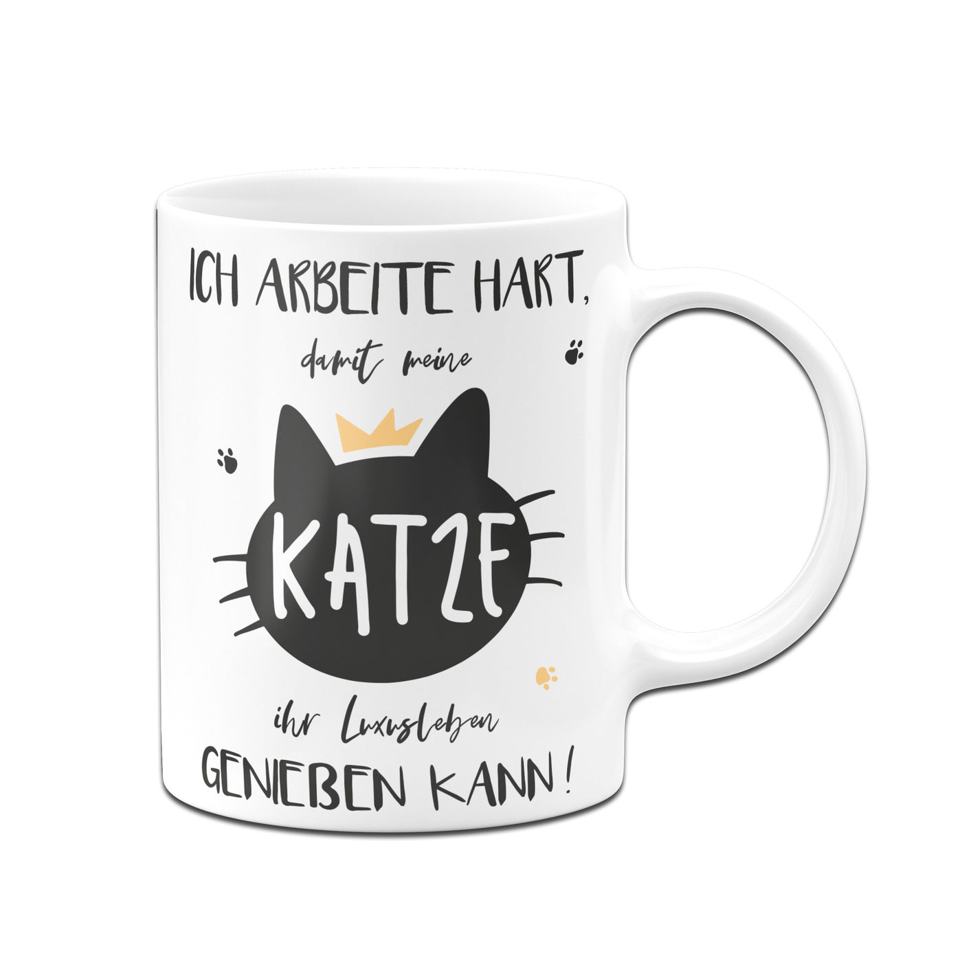 Bild: Tasse - Katze Luxusleben Geschenkidee