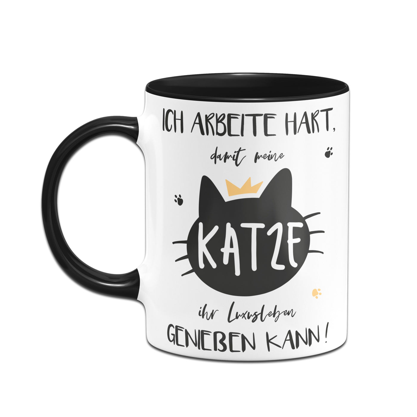 Bild: Tasse - Katze Luxusleben Geschenkidee