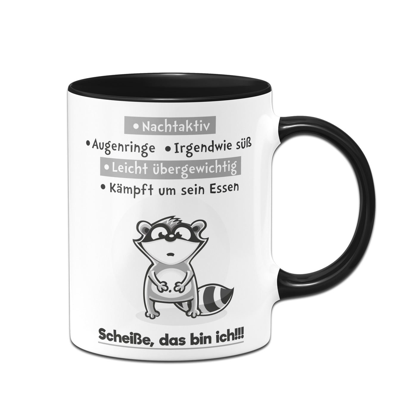 Bild: Tasse - Scheiße das bin ich Geschenkidee