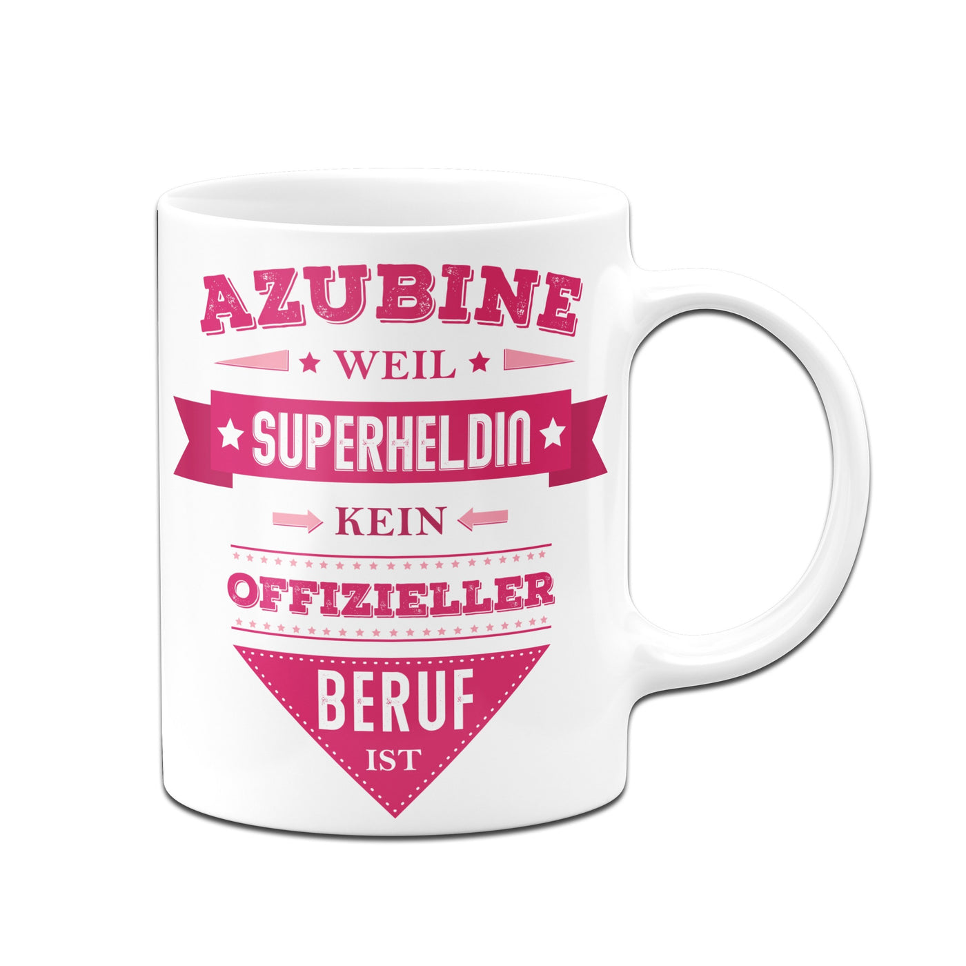 Bild: Tasse - Azubine, weil Superheldin kein offizieller Beruf ist. Geschenkidee
