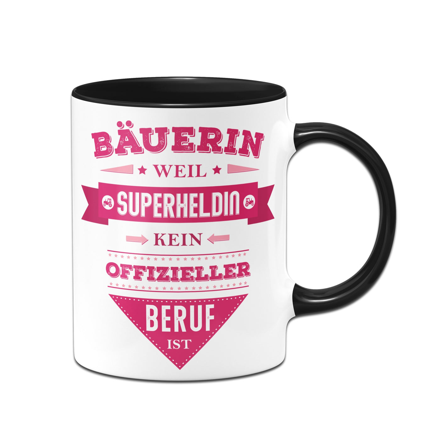 Bild: Tasse - Bäuerin, weil Superheldin kein offizieller Beruf ist. Geschenkidee