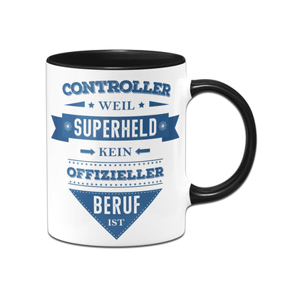 Bild: Tasse - Controller, weil Superheld kein offizieller Beruf ist. Geschenkidee