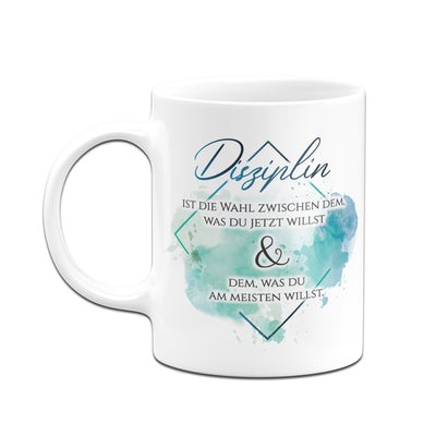 Bild: Tasse - Disziplin Geschenkidee