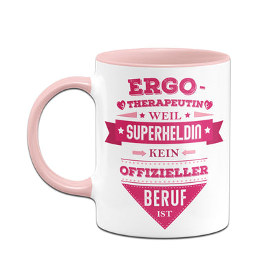 Bild: Tasse - Ergotherapeutin, weil Superheldin kein offizieller Beruf ist. Geschenkidee