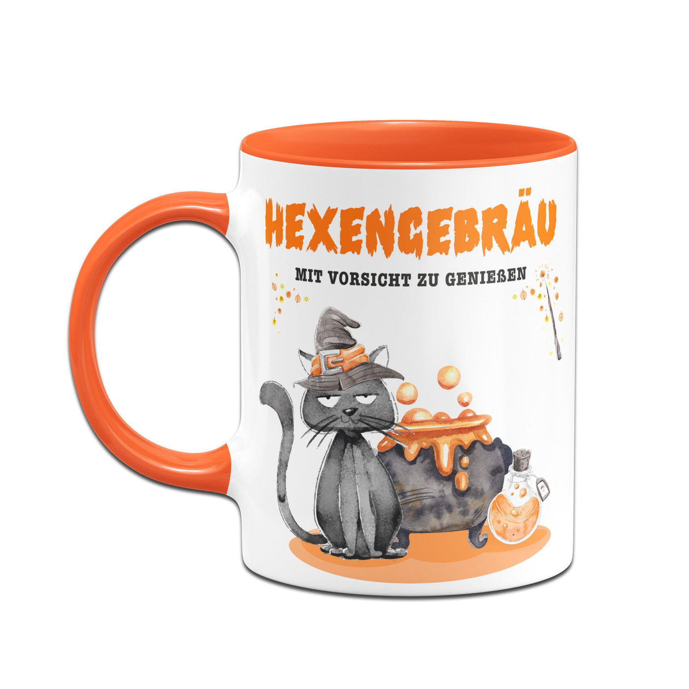 Bild: Tasse - Hexengebräu mit Vorsicht zu genießen. Geschenkidee