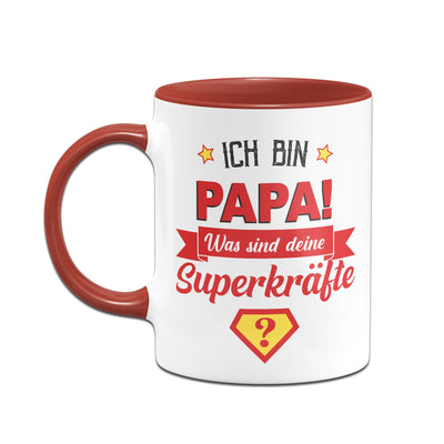 Bild: Tasse - Ich bin Papa! Was sind deine Superkräfte? Geschenkidee