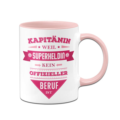 Bild: Tasse - Kapitänin, weil Superheldin kein offizieller Beruf ist. Geschenkidee