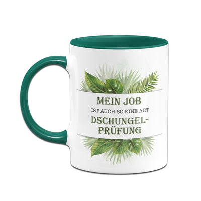 Bild: Tasse - Mein Job ist auch so eine Art Dschungelprüfung. Geschenkidee