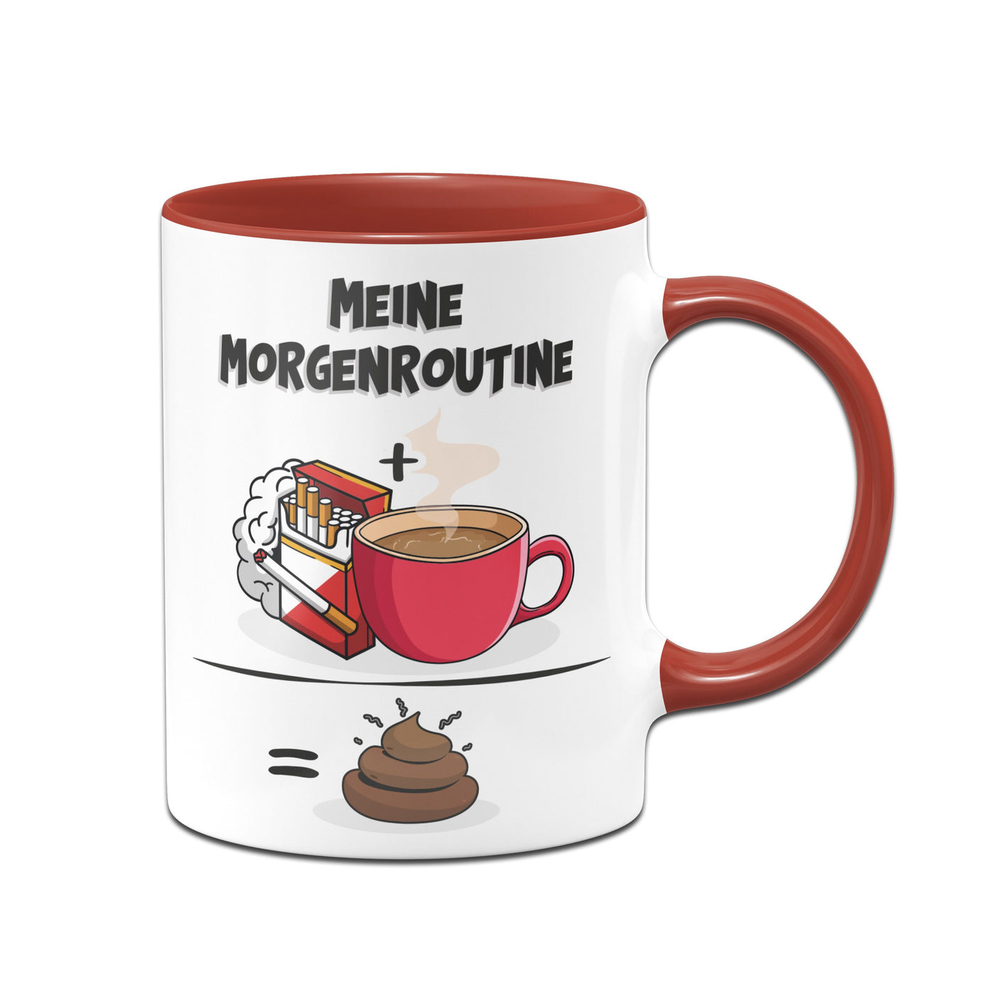 Bild: Tasse - Meine Morgenroutine Geschenkidee