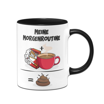 Bild: Tasse - Meine Morgenroutine Geschenkidee