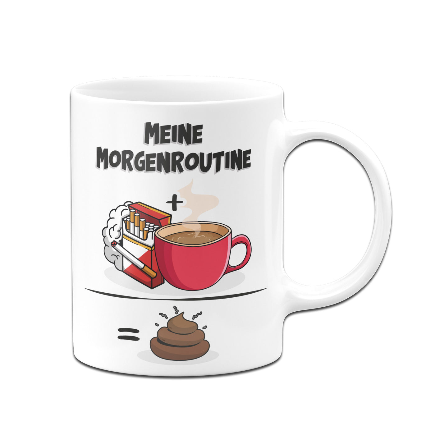 Bild: Tasse - Meine Morgenroutine Geschenkidee