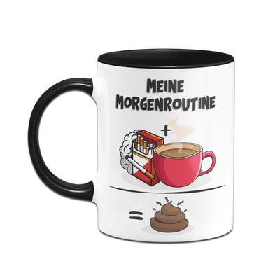 Bild: Tasse - Meine Morgenroutine Geschenkidee