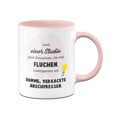 Bild: Tasse - Laut einer Studie sind Menschen, die viel fluchen, intelligenter. Geschenkidee