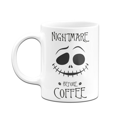 Bild: Tasse - Nightmare before coffee Geschenkidee