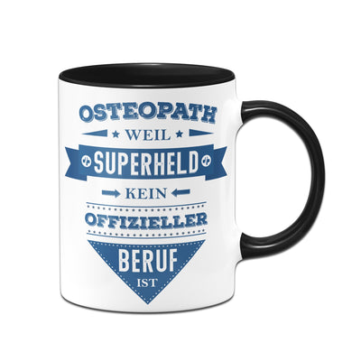 Bild: Tasse - Osteopath, weil Superheld kein offizieller Beruf ist. Geschenkidee