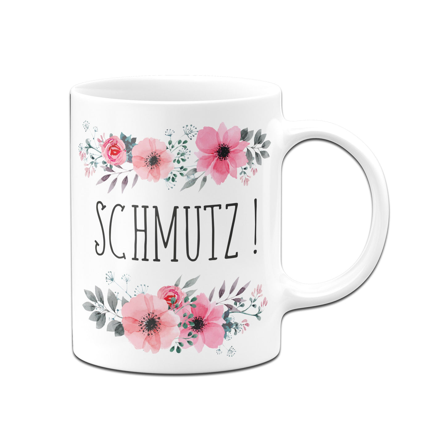 Bild: Tasse - Schmutz - blumig Geschenkidee