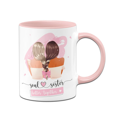 Bild: Tasse - Soulsister better together. Geschenkidee