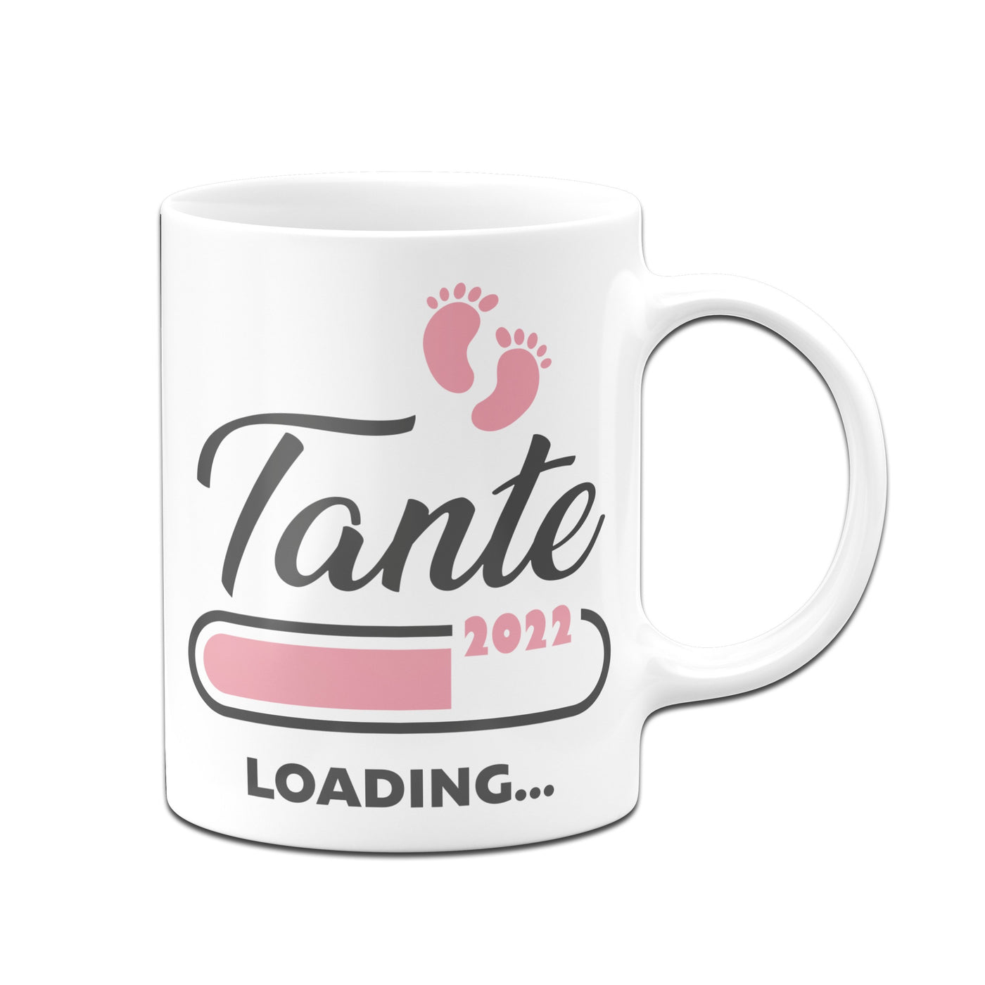 Bild: Tasse - Tante loading 2022 Geschenkidee
