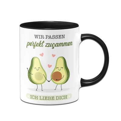 Bild: Tasse - Wir passen perfekt zusammen! Ich liebe dich! Geschenkidee