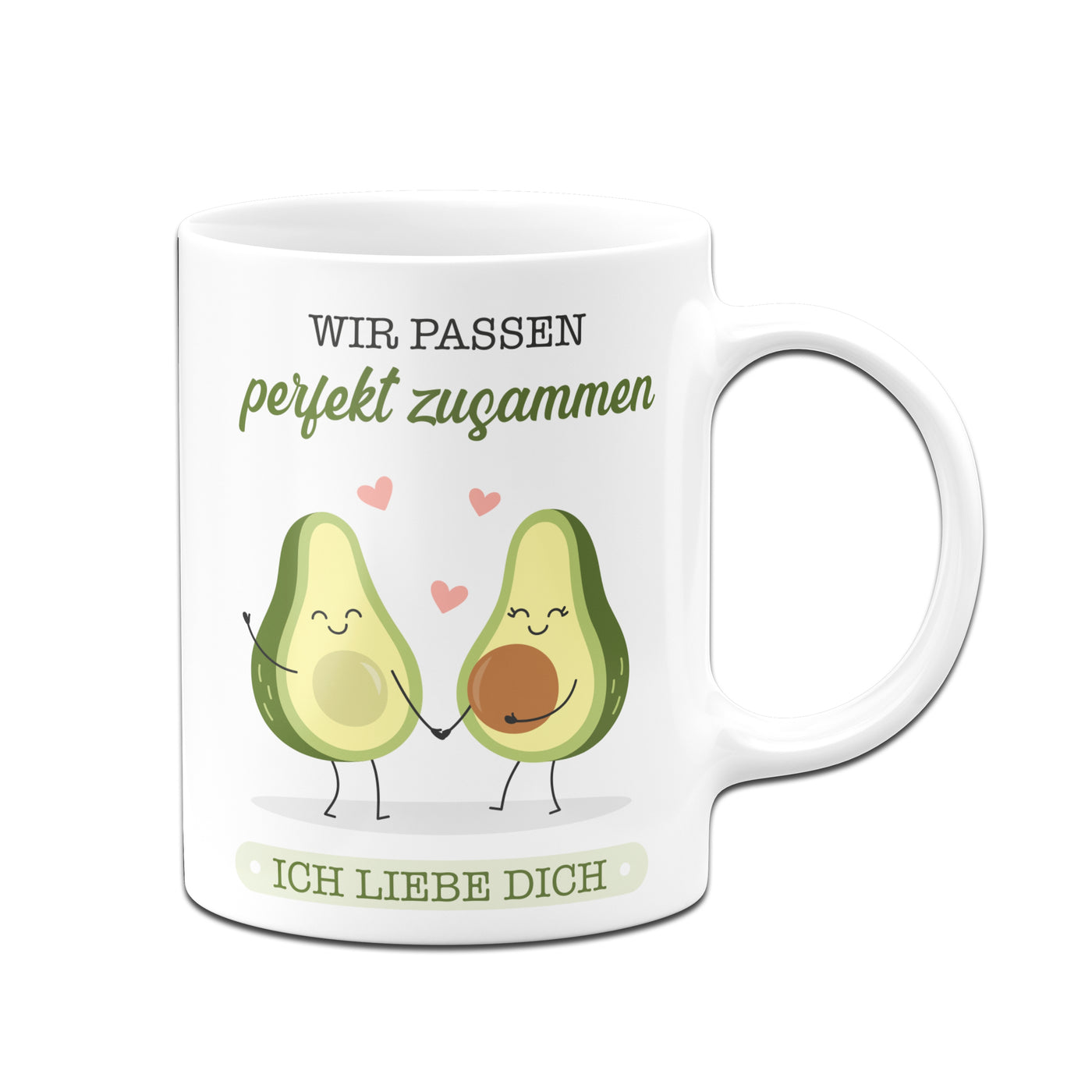 Bild: Tasse - Wir passen perfekt zusammen! Ich liebe dich! Geschenkidee