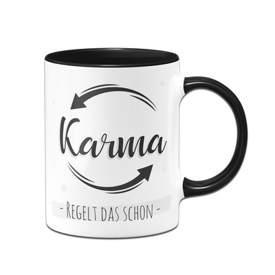 Bild: Tasse - Karma regelt das schon Geschenkidee