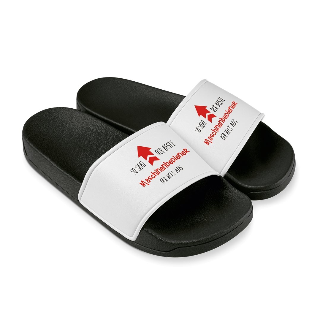 Bild: Badeschuhe - So sieht der beste Maschinenbediener der Welt aus Geschenkidee