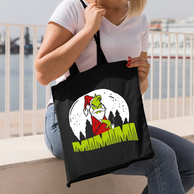 Bild: Baumwolltasche - Grinch - Mimimi Geschenkidee