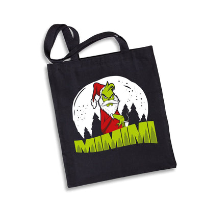 Bild: Baumwolltasche - Grinch - Mimimi Geschenkidee