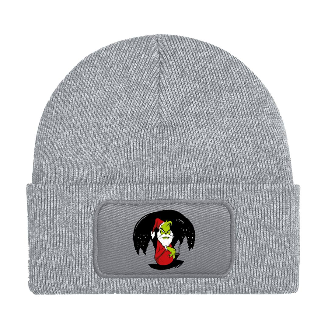 Bild: Beanie Mütze - Grinch Geschenkidee