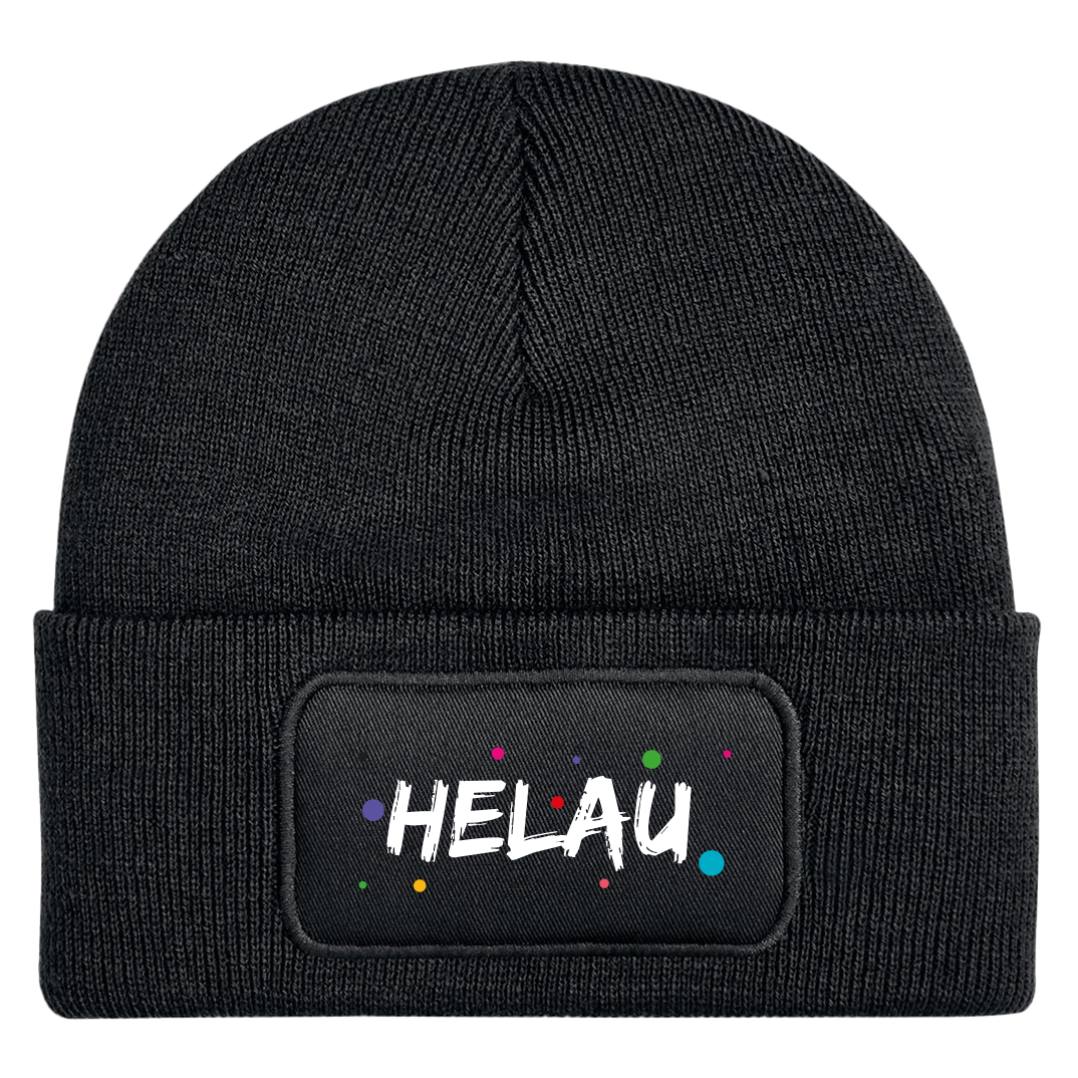 Bild: Beanie Mütze - Helau Geschenkidee