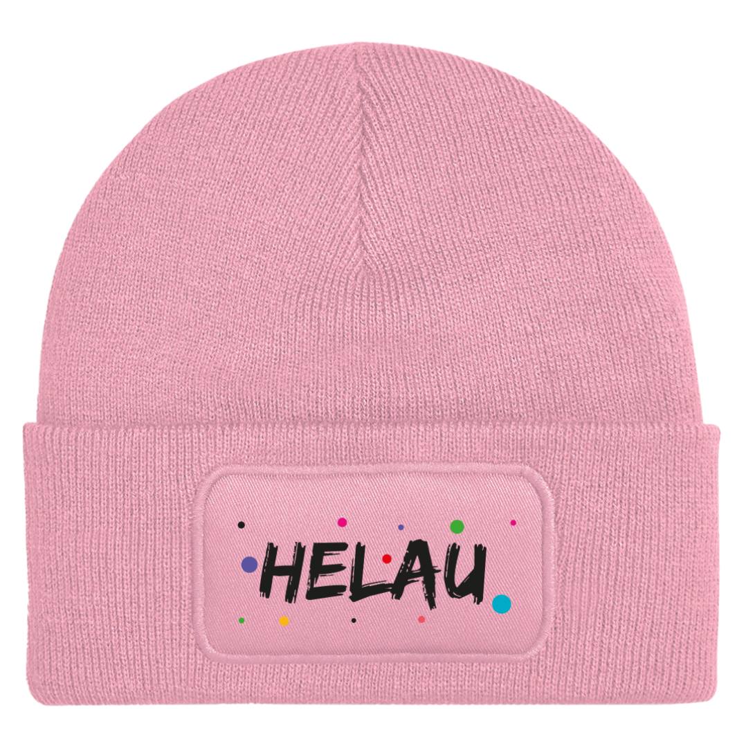 Bild: Beanie Mütze - Helau Geschenkidee