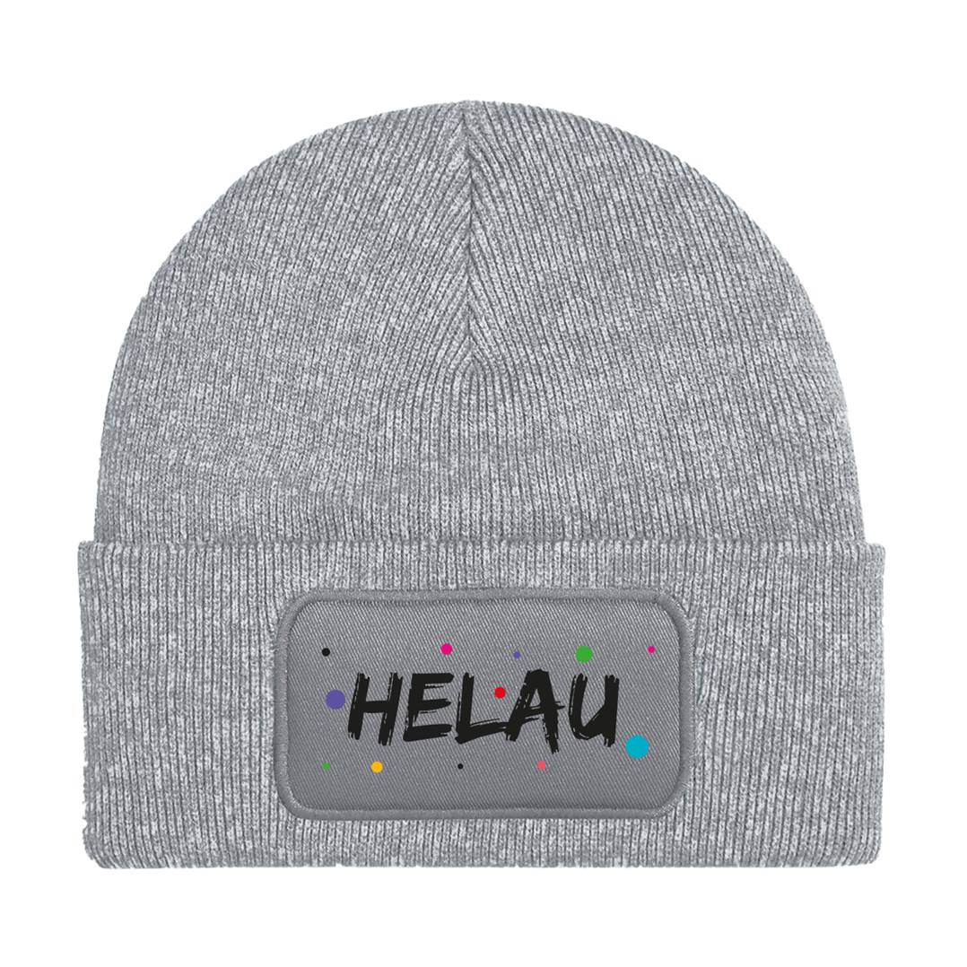 Bild: Beanie Mütze - Helau Geschenkidee