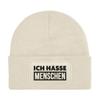 Bild: Beanie Mütze - Ich hasse Menschen Geschenkidee