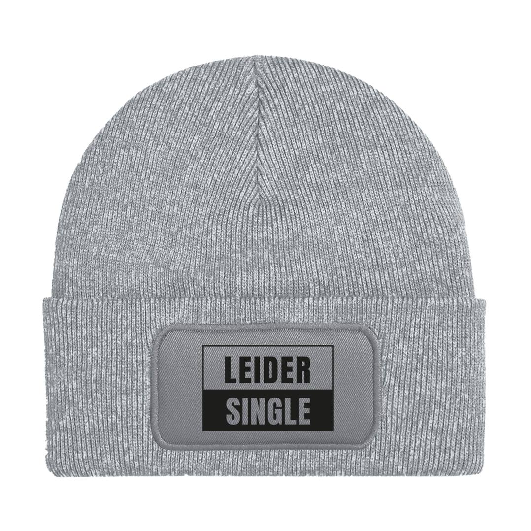 Bild: Beanie Mütze - Leider Single Geschenkidee