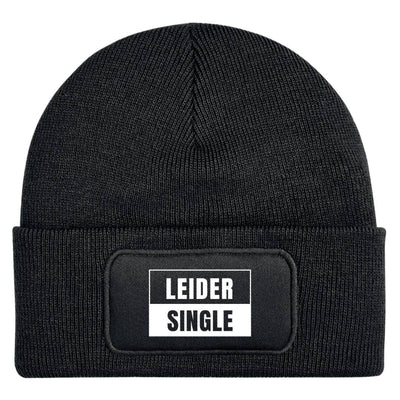 Bild: Beanie Mütze - Leider Single Geschenkidee