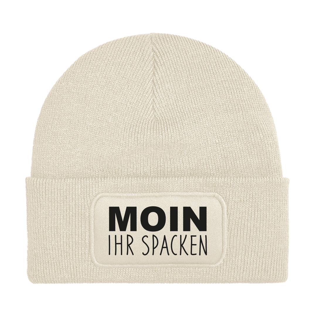 Bild: Beanie Mütze - Moin ihr Spacken Geschenkidee