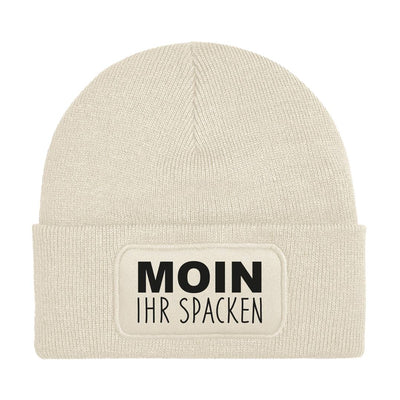 Bild: Beanie Mütze - Moin ihr Spacken Geschenkidee