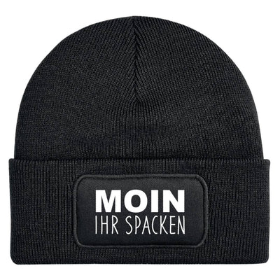 Bild: Beanie Mütze - Moin ihr Spacken Geschenkidee