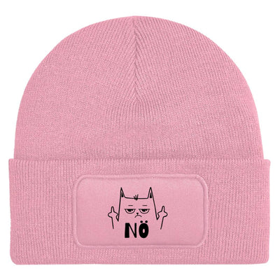 Bild: Beanie Mütze - Nö (Katze) Geschenkidee