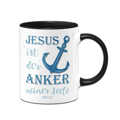 Bild: Tasse - Jesus ist der Anker meiner Seele Geschenkidee
