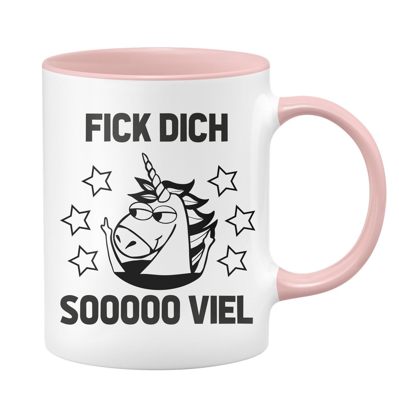 Bild: Einhorn Tasse - FICK Dich SOOO VIEL Geschenkidee