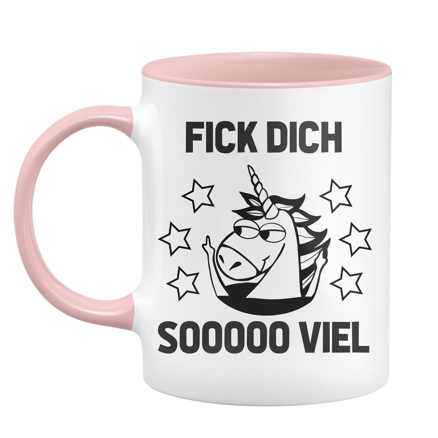 Bild: Einhorn Tasse - FICK Dich SOOO VIEL Geschenkidee