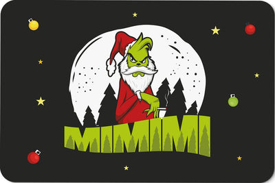 Bild: Fußmatte - Grinch - Mimimi Geschenkidee