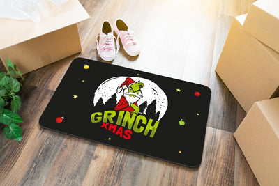 Bild: Fußmatte - Grinch Xmas Geschenkidee