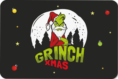 Bild: Fußmatte - Grinch Xmas Geschenkidee