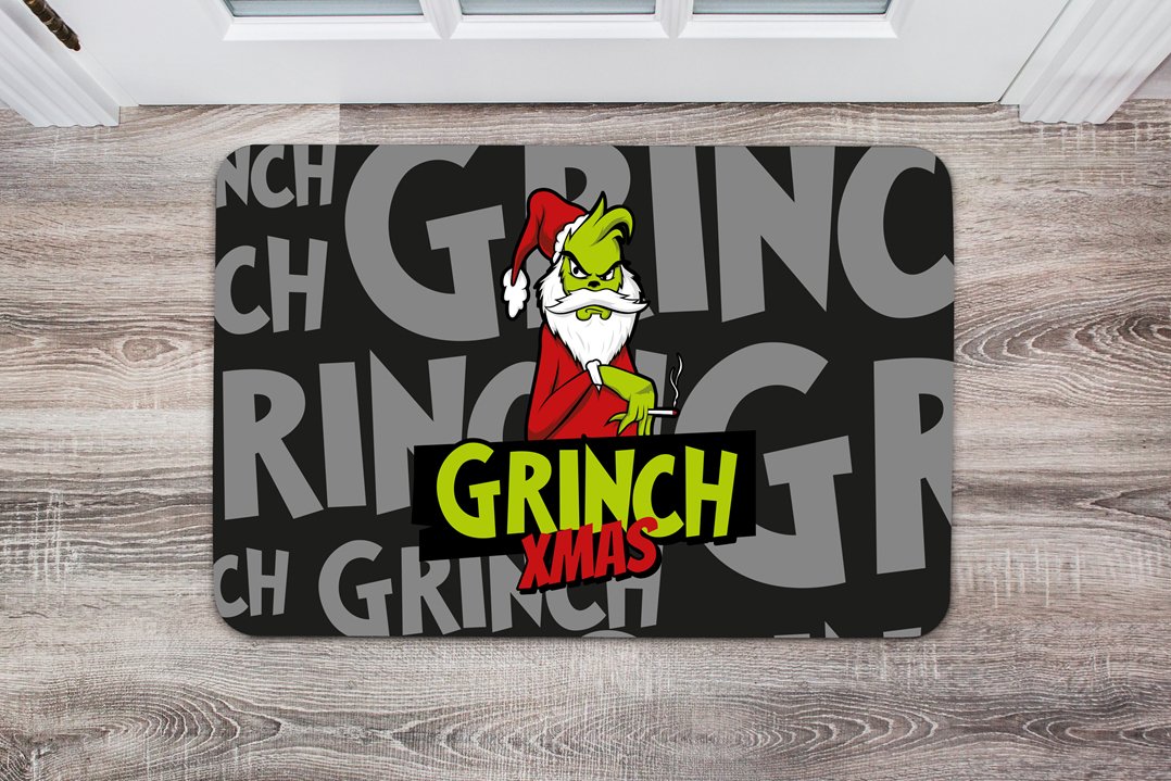 Bild: Fußmatte - Grinch Xmas - V2 Geschenkidee