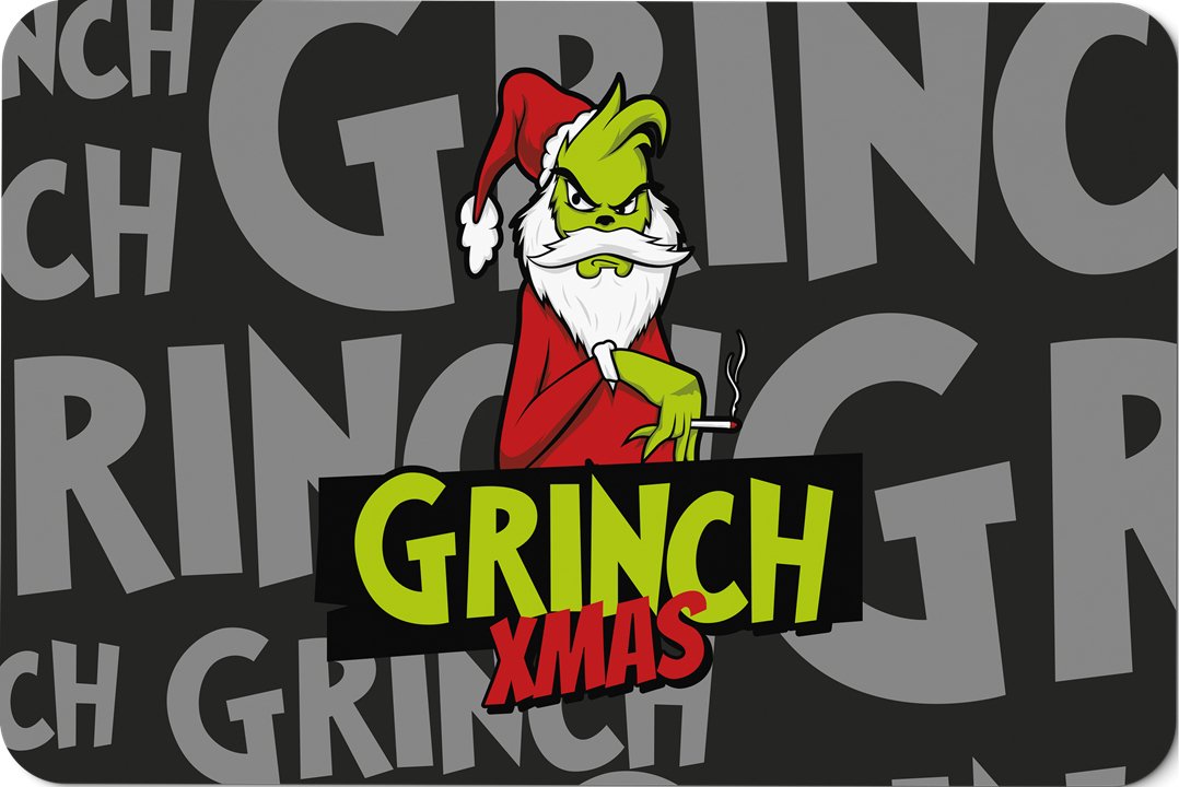 Bild: Fußmatte - Grinch Xmas - V2 Geschenkidee