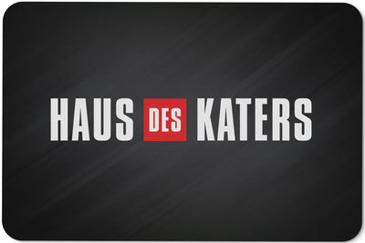 Bild: Fußmatte - Haus der Katze - Katers Geschenkidee